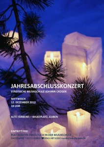 Jahresabschlusskonzert der Musikschule „Johann Crüger“